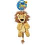 JW Pet Company Crackle Heads Leroy Lion Dog Toy