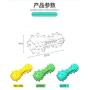 SHENGDA Anti-bite Dog Sounding Toys,Puzzle Dog Toys Supplies Molar Teeth Cleaning Toothbrush T06