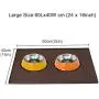 AMZNOVA Dog Feeding Mat, Silicone Pet Food Mat, Food Grade Waterproof Anti-Messy Raised-Edges Mat for Puppy Kitty Dog Cat AMZNOVA Dog Feeding Mat, Silicone Pet Food Mat, Food Grade Waterproof Anti-Messy Raised-Edges Mat for Puppy Kitty Dog Cat