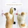 Beetech Cat Scratching Post Cage Mounted Cat Scratcher Space-Saving Sisal Scratch Post for Cat Grinding Claws Scratching and Climbing