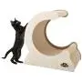 Cat Scratching Post- Wood and Cardboard Incline Vertical Scratcher Station for Kittens and Large Cats, Furniture Scratch Deterrent by PETMAKER Cat Scratching Post- Wood and Cardboard Incline Vertical Scratcher Station for Kittens and Large Cats, Furniture Scratch Deterrent by PETMAKER
