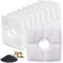Wainbow Cat Fountain Filters for 84oz/2.5L Automatic Pet Water Fountain, High-Efficiency Carbon Replacement Pack of 8