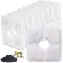 Wainbow Cat Fountain Filters for 84oz/2.5L Automatic Pet Water Fountain, High-Efficiency Carbon Replacement Pack of 8 Wainbow Cat Fountain Filters for 84oz/2.5L Automatic Pet Water Fountain, High-Efficiency Carbon Replacement Pack of 8