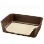 DAN Portable Plastic Fenced Toilet Potty Pee Training Tray Litter Box for Dog Puppy Pet DAN Portable Plastic Fenced Toilet Potty Pee Training Tray Litter Box for Dog Puppy Pet