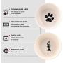 JanYoo Ceramic Cat Bowls Food Feeding Stand Elevated Dog Bowl Outdoor Non-Skid JanYoo Ceramic Cat Bowls Food Feeding Stand Elevated Dog Bowl Outdoor Non-Skid