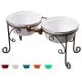 BestVida Sparks Pet Feeder, Dog Feeder, Cat Feeder, Dog Bowl, Pet Station, Pet Feeding Station