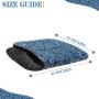 Cuddle Cat Cave Bed for Indoor Cats & Small Dogs, Cat Calming Bed for Anxiety, Self Heating Warming Pet Sleeping Bed, Non-Slip Leopard Mattress House for Kittens, Puppies, Small Breeds Dogs