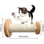 Wall Cat Scratching Post, Cat Scratcher Tree,cat Shelf Cat Wall Perch Sisal Rope for Cat Scratcher Cat Climber Wall Cat Furniture Cat Bed Cat Tower Wall Cat Toy, Wood