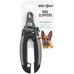 Well & Good Stainless Steel Nail Clippers for Large Dogs