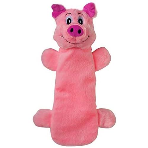 SmartPetLove - Tender Tuffs - Water Bottle Cruncher with Puncture Resistant Squeaker - Pig Bottle Cover Dog Toy