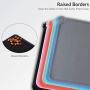 Echeverst Dog & Cat Food Mat | Waterproof Silicone Pet Feeding Tray | S, M/L, XL | Dish Placemat for Bowl Food and Water with Edges Lip | Cat | Dog | Pets