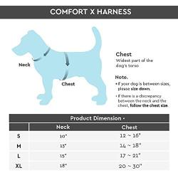 Gooby Dog Harness - Comfort X Head-in Small Dog Harness with Patented Choke-Free X Frame - Perfect on The Go No Pull Harness for Small Dogs or Cat Harness