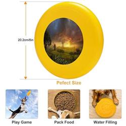Pet Frisbee Flying Disc Dog Toy - Multifunction Infinite Oz Philip Straub