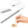 Grooming Comb Stainless Steel Tear Stain Remover for Cats Dogs and Puppy with Tweezers