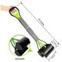 PatiencET Dog Pooper Scooper for Small Medium Large Dogs and Cats 31.5 Long Handle High Strength Material and Durable Spring Perfect for Grass Dirt Grave Concrete …