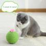 Cat Toy Sisal Cactus Ball Scratching Bell Ball Eco-Friendly Natural Pets Toy Interactive Toy Bite and Wear Durable Resistant