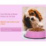 WHIPPY Stainless Steel Dog Bowl for Small,Medium and Large Pets Set of 2