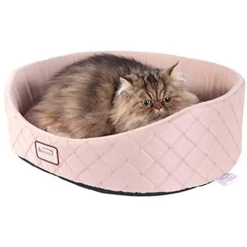 Armarkat Cat Bed, Light Apricot Armarkat Cat Bed, Light Apricot
