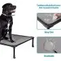 Veehoo Chew Proof Elevated Dog Bed - Cooling Raised Pet Cot for Large Dog - Rustless Aluminum Frame and Durable Textilene Mesh Fabric, Unique Designed No-Slip Feet for Indoor or Outdoor Use Veehoo Chew Proof Elevated Dog Bed - Cooling Raised Pet Cot for Large Dog - Rustless Aluminum Frame and Durable Textilene Mesh Fabric, Unique Designed No-Slip Feet for Indoor or Outdoor Use