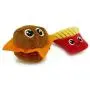 Pet Craft Supply Silly Snacks and Funny Food Crinkle Cuddling Catnip and Silvervine Toys - Interactive Cat Toys Alternative to Mice Fish Feathers Cat Toy Pet Craft Supply Silly Snacks and Funny Food Crinkle Cuddling Catnip and Silvervine Toys - Interactive Cat Toys Alternative to Mice Fish Feathers Cat Toy