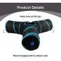 Cat Tunnel Collapsible Pet Tube Toy with Balls Cat Entertain Equipment Interactive Tunnel Toy 3 Way Cat Pop-up Tunnel Cat Tunnel Collapsible Pet Tube Toy with Balls Cat Entertain Equipment Interactive Tunnel Toy 3 Way Cat Pop-up Tunnel