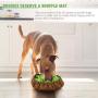 Xiaohudui Snuffle Mat for Dogs Treat Interactive Puzzle Toy Machine Washable Nosework Blanket for Feeding Medium Large Dogs, Feed Game for Boredom