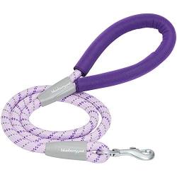 Blueberry Pet 8 Colors Durable Dog Rope Leash with Comfy Neoprene Handle