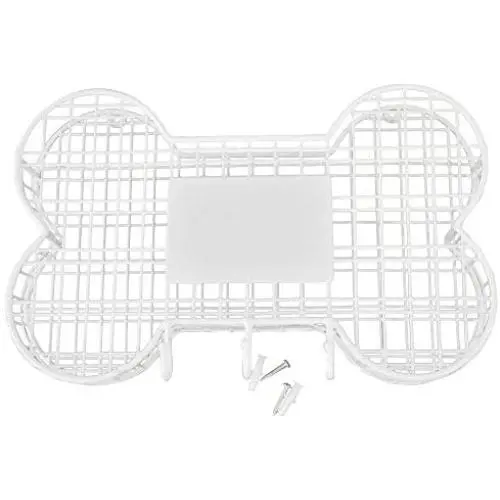 ARAD Hanging Pet Wall Organizer, Dog Toy and Leash Wire Basket, Bone-Shaped Puppy Bin ARAD Hanging Pet Wall Organizer, Dog Toy and Leash Wire Basket, Bone-Shaped Puppy Bin