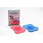 Sailing Silicone Dog Pet Fun Slow Feed Bowl. Pets Anti Choke Food Water Bowl. BPA Free (Slow Feed Bowl)