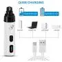 Viixm Dog Nail Grinder, Electric 2-Speed Pet Nail Trimmer Clipper Low Noise Rechargeable Painless Paws Grooming and Smoothing for Small Medium Large Dogs and Cats Viixm Dog Nail Grinder, Electric 2-Speed Pet Nail Trimmer Clipper Low Noise Rechargeable Painless Paws Grooming and Smoothing for Small Medium Large Dogs and Cats