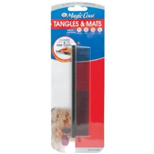 Four Paws Magic Coat Tangles & Mats Dog Grooming Fine & Course Tooth Comb