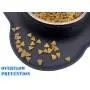 Cadosoigh Pet Double Bowls Non Slip Dog Bowls Stainless Steel Bowls Set with Non-Spill Silicone Mats Tray for Small Middle cat Puppy… (Black) Cadosoigh Pet Double Bowls Non Slip Dog Bowls Stainless Steel Bowls Set with Non-Spill Silicone Mats Tray for Small Middle cat Puppy… (Black)
