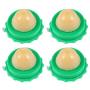 POPETPOP 4PCS Cat Catnip Ball - Natural Licking Edible Catnip Balls Cat Wall Stick on Cat Licker Toy Treats - Vitamin Catnip Pudding Healthy Pet Lollipop Help Digestion(Random Flavor)