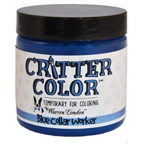 Warren London Critter Color - Temporary Pet Fur Coloring - Choose from 7 Colors - 4 Oz Jar - Made in USA