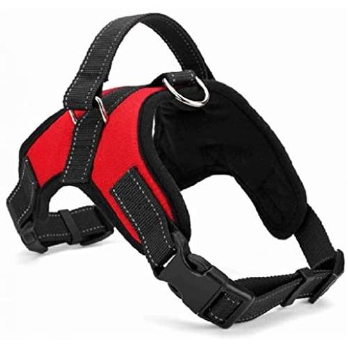 Jxinrong Nylon Heavy Duty Dog Pet Harness Collar Adjustable Padded Extra Big Large Medium Small Dog Harnesses Vest Dogs Supplies Jxinrong Nylon Heavy Duty Dog Pet Harness Collar Adjustable Padded Extra Big Large Medium Small Dog Harnesses Vest Dogs Supplies
