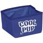 Cool Pup Portable Dog Bowl, Blue