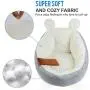 Washable Cute Cat Bed House - Warm Pet Sofa Kitten Bed Indoor Cat Bed Machine Washable Pet Bed Soft Cat Cuddle Bed for Cats Kittens Rabbit Bed Anti-Slip Bottom, Super Soft Durable Fabric Washable Cute Cat Bed House - Warm Pet Sofa Kitten Bed Indoor Cat Bed Machine Washable Pet Bed Soft Cat Cuddle Bed for Cats Kittens Rabbit Bed Anti-Slip Bottom, Super Soft Durable Fabric