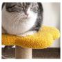 Yaqeen Cat Tree Condo Furniture with Sisal-Covered Scratching Posts, Bigger Plush Condo, Perch Hammock for Kittens, Cats and Pets Luxury Cat Tower with Condo
