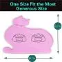 PINCTROT Pet Feeding Mat, Bowl Placemat for Cats Dogs, Tray with Raised Edges, Generous Size for Water Fountain Station, Food Grade Silicone
