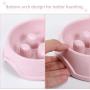 HXN Slow Feeder Dog Bowls with Non-Slip Bottom, Double Cat Dog Feeder Cat Bowl with Detachable Stainless Steel Bowl, Dog Food and Water Bowl for Small Medium Dog Cat, Collapsible Dog Bowls as a Gift