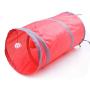 Collapsible 2 Way Pet Cat Tunnel Dog Tube Toys with Peek Hole and Ball for Rabbits, Kittens, Dogs CT096