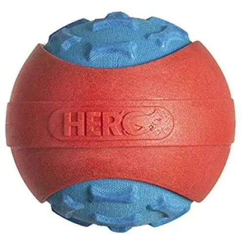 Hero Outer Armor, Durable Ball Dog Toy, Floats & Squeaks
