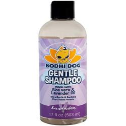 Premium Soothing Gentle Puppy Dog Shampoo | Aloe Vera and Lavender Oil | All Natural Moisturizing Pet Wash for Puppies, Dogs and Cats - Made in USA - 1 Bottle 17oz (503ml)