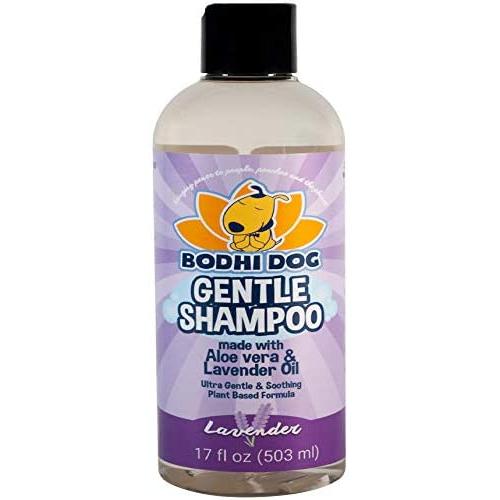 Premium Soothing Gentle Puppy Dog Shampoo | Aloe Vera and Lavender Oil | All Natural Moisturizing Pet Wash for Puppies, Dogs and Cats - Made in USA - 1 Bottle 17oz (503ml)