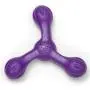 West Paw Zogoflex Bumi Dog Tug Toy (Large, Aqua) & Zogoflex Air Skamp Tug-of-War Stick Dog Chew Toy (Eggplant) – Interactive Toy for Dogs, Puppies – for Chewing, Catch, Carry, Fetch