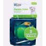 Outward Hound Triple Jack and Puzzle Cube - Interactive Squeaky Dog Toys