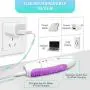 CHEIGHY Dog Nail Grinder with Led Light, 3-Speeds Electric Pet Nail Trimmer Clippers Professional Dog Nail Filer for Small Medium Large Dog Cats Powerful Painless Paw Claw Care Tool Quiet