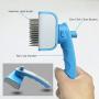 Pet Grooming Tools Small Large Dog Brushes For Long Haired Dog,Easy Remove Pet Hair,Stop Tangle,Cat Brush Stainless Steel Brush