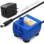 KutoraWorks Replacement Pump for Veken 84oz/2.5L Cat Water Fountain and isYoung Cat Fountain with Adaptor and Cleaning Brush