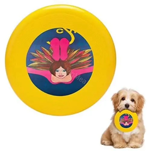Pet Frisbee Flying Disc Dog Toy - Multifunction CYRK Acrobat Swinging 1978 Witold Janowski Polish Poster Pet Frisbee Flying Disc Dog Toy - Multifunction CYRK Acrobat Swinging 1978 Witold Janowski Polish Poster